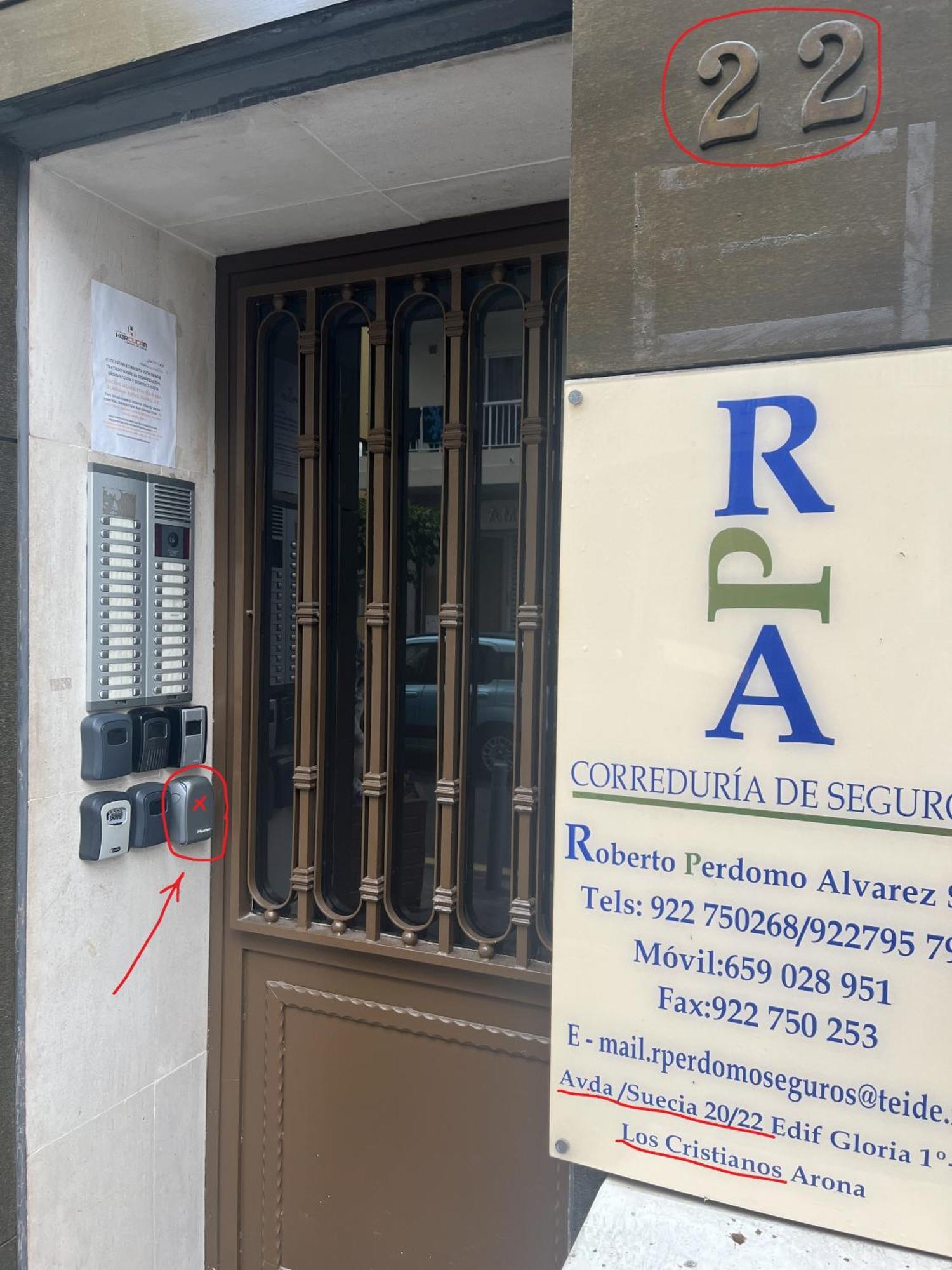 Edificio Gloria Appartement Los Cristianos  Buitenkant foto